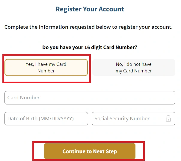 milestone registration page